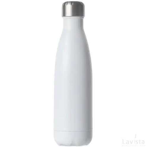 Sagaform Nils stalen fles 500ml wit
