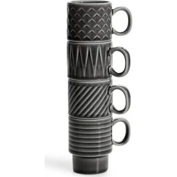 Sagaform Coffee & More Espresso kopjes 4st. Grijs
