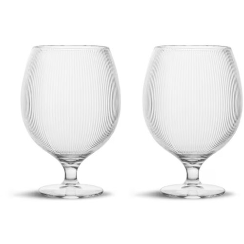 Billi bierglas set van 2 transparant