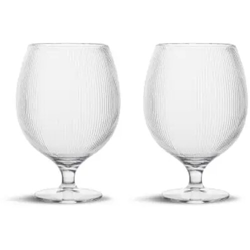 Billi bierglas set van 2 transparant