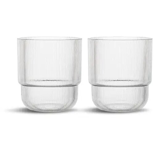 Billi waterglas set van 2 Transparant