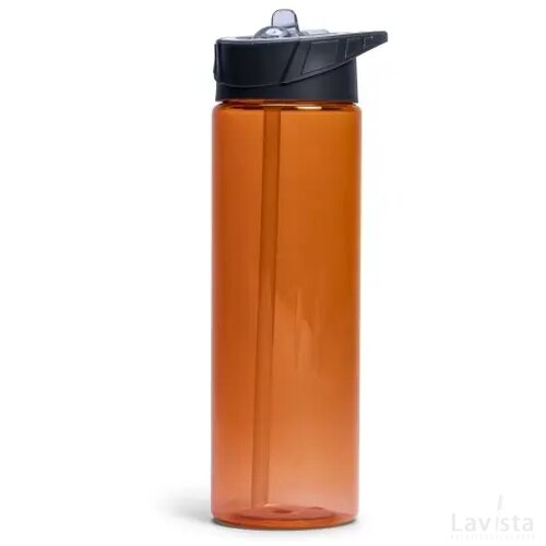 Lord Nelson waterfles met rietje 700ml transparant oranje