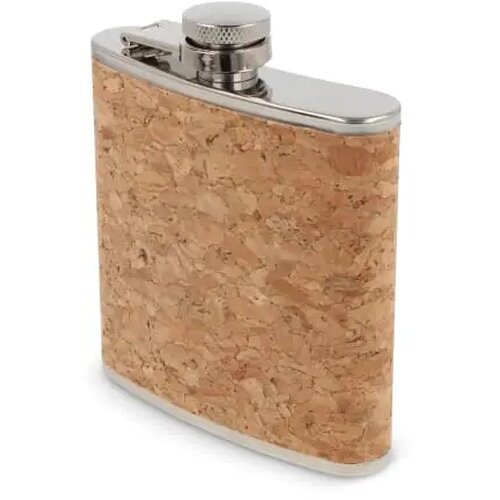 Heupfles kurk Naturel 170 ml