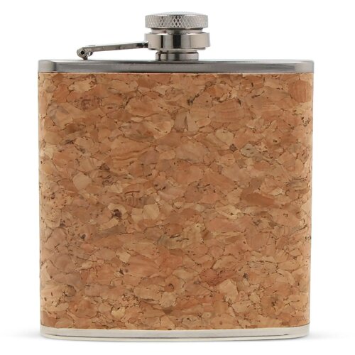Heupfles kurk Naturel 170 ml