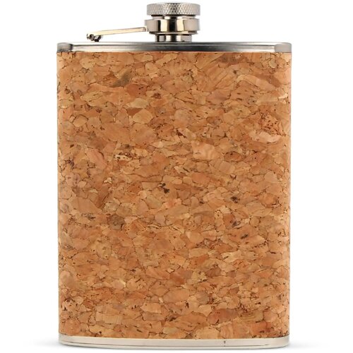 Heupfles kurk Naturel 225 ml