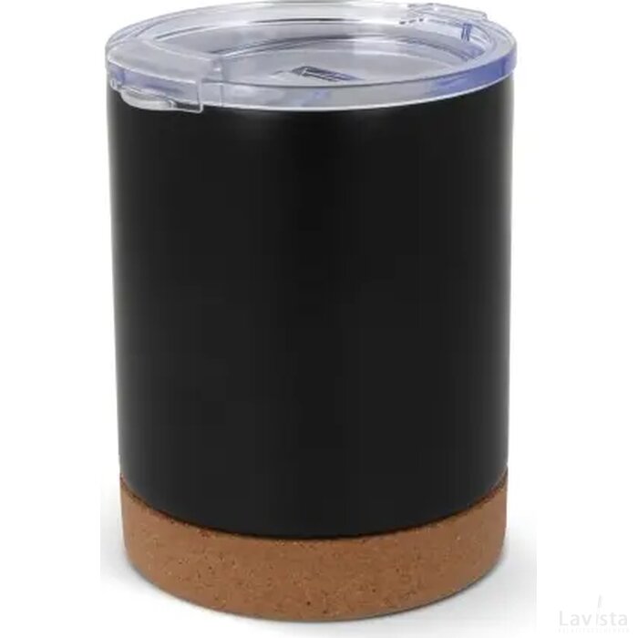 T-ceramic thermomok met deksel Lena 350ml zwart