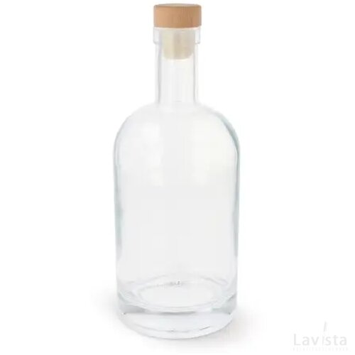 Waterfles 1L transparant