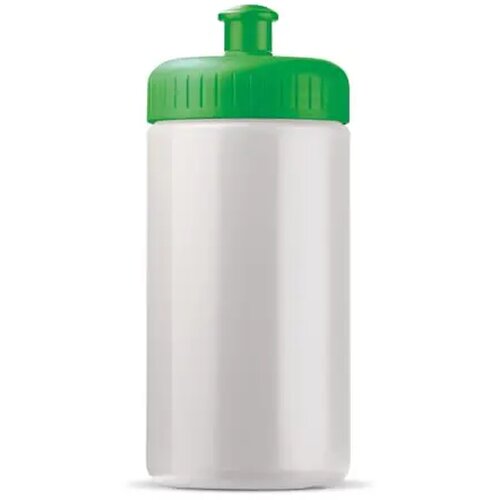 Sportfles Bio basis 500ml basic wit / groen