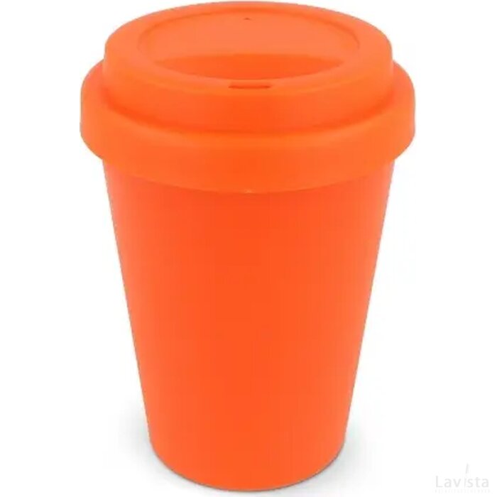 RPP koffiebeker effen kleuren 250ml oranje