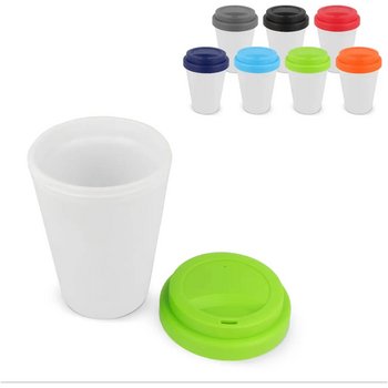 RPP Koffiebeker Wit 250ml wit / zwart RPP Koffiebeker Wit 250ml wit / zwart
