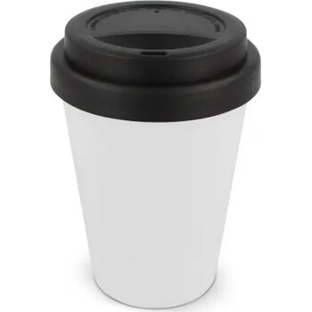 RPP Koffiebeker Wit 250ml wit / zwart