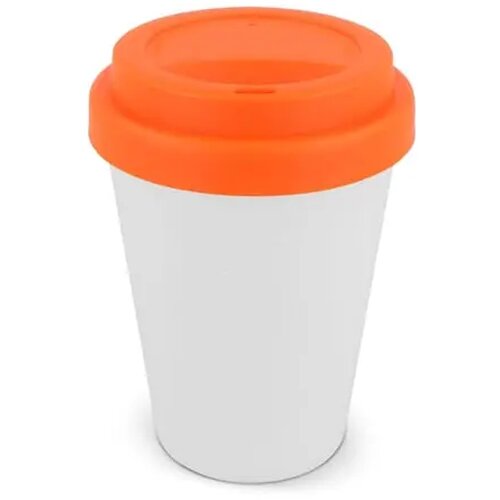 RPP Koffiebeker Wit Oranje 250 ml