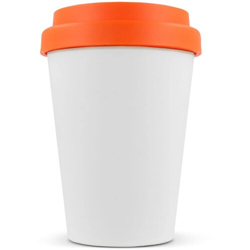 RPP Koffiebeker Wit Oranje 250 ml