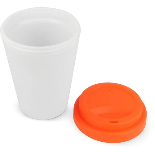 RPP Koffiebeker Wit Oranje 250 ml