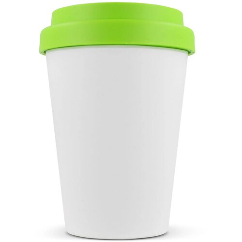 RPP Koffiebeker Wit Lichtgroen 250 ml