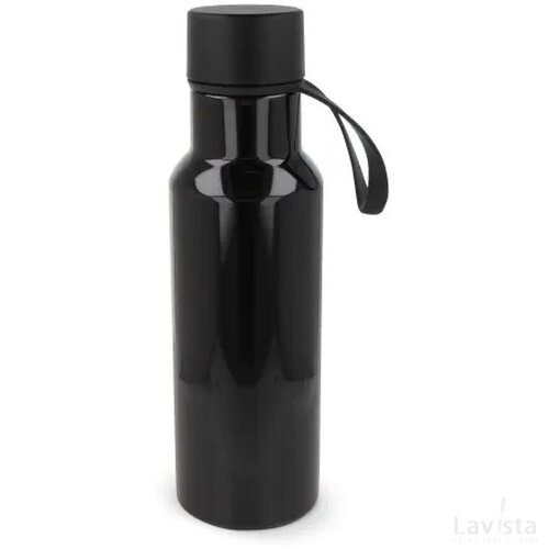 Waterfles Nouvel R-PET 600ml zwart