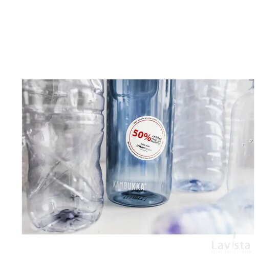 Kambukka® Lagoon 750 Ml Drinkfles Transparant Grijs