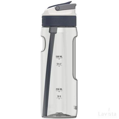 Kambukka® Lagoon 750 Ml Drinkfles Transparant Grijs