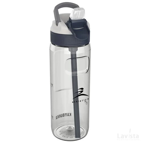 Kambukka® Lagoon 750 Ml Drinkfles Transparant Grijs