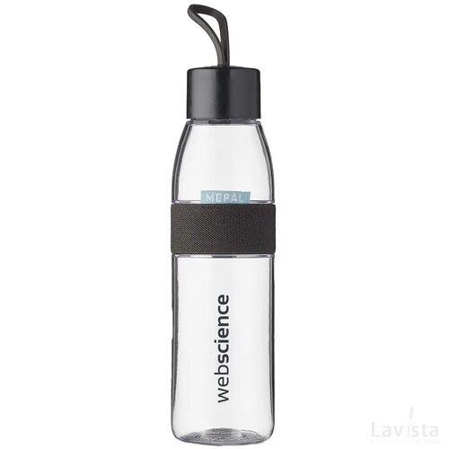 Mepal Waterfles Ellipse 500 Ml Drinkfles Nordic Black