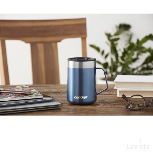 Contigo® Streeterville Desk Mug 420 Ml Thermosbeker Blauw