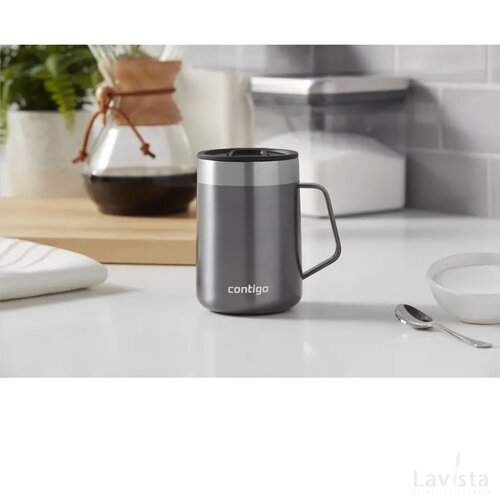 Contigo® Streeterville Desk Mug 420 Ml Thermosbeker Antraciet