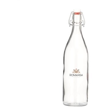 Vidrio Bottle 1 L Waterfles Transparant