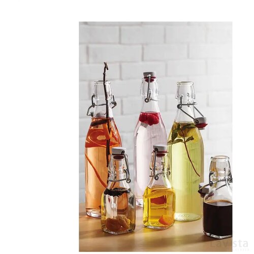 Vidrio Bottle 1 L Waterfles Transparant