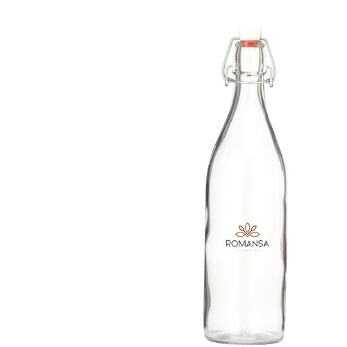 Vidrio Bottle 1 L Waterfles Transparant
