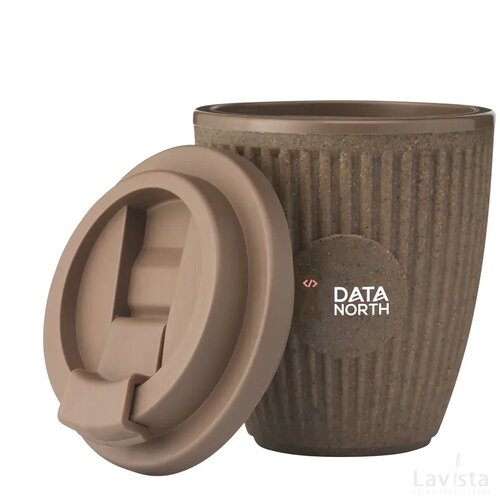 Coffee Mug On The Go 250 Ml Koffiebeker Bruin