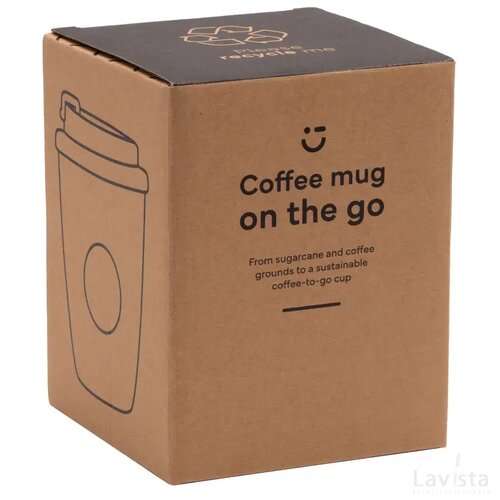 Coffee Mug On The Go 250 Ml Koffiebeker Bruin