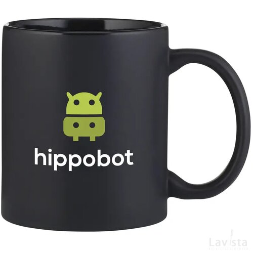 Kitty Mug Matt Mok Zwart