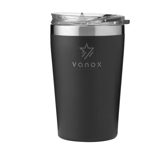 RCS Recycled RVS Thermosbeker 380 ml Zwart