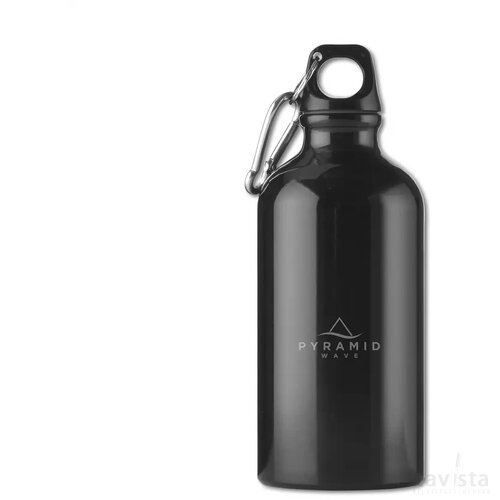 Alumini Grs Recycled 500 Ml Waterfles Zwart