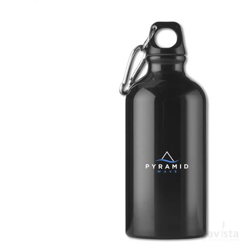 Alumini Grs Recycled 500 Ml Waterfles Zwart