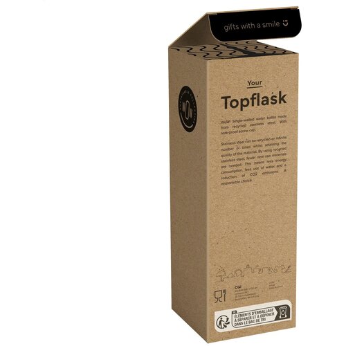 Topflask Rcs Recycled Single Wall Drinkfles