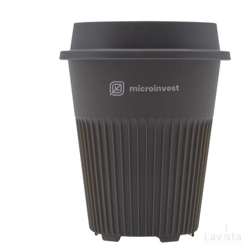 Circular&Co Returnable Cup Lid 340 Ml Koffiebeker Donkergrijs