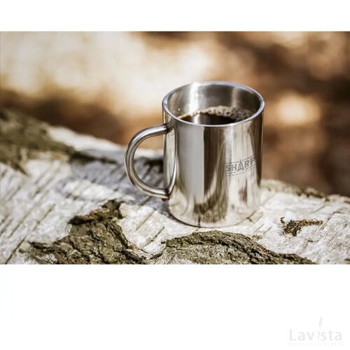 Isolatie mokken Recycled Steel Zilver