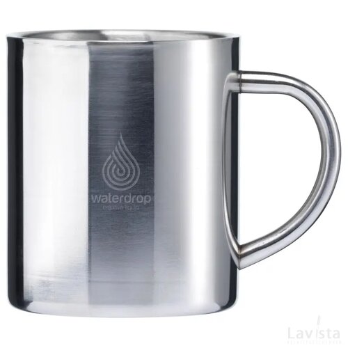 Isolatie mokken Recycled Steel Zilver