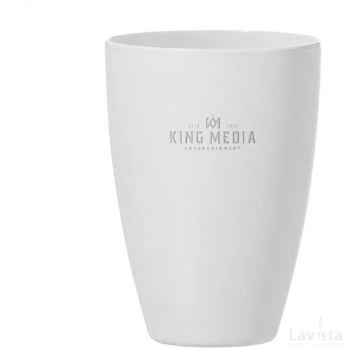 Orthex Bio-Based Cup 400 Ml Koffiebeker Wit