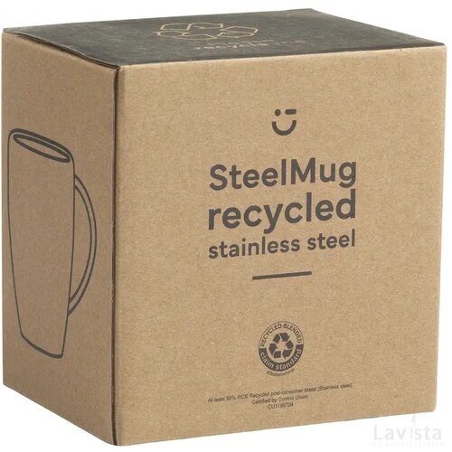 Steelmug Rcs Recycled Steel 220 Ml Zilver