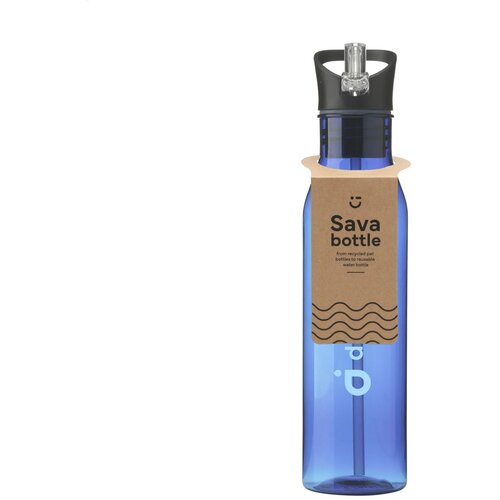 Sava Grs Rpet Bottle 720 Ml Drinkfles Blauw