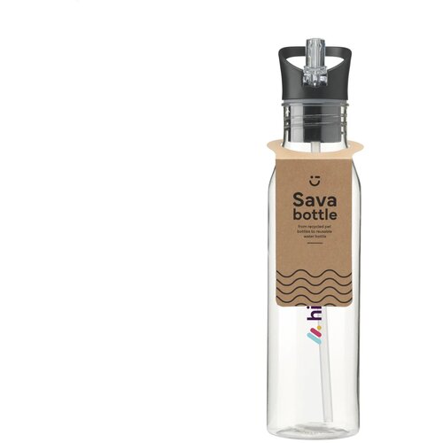 Sava Grs Rpet Bottle 720 Ml Drinkfles Transparant