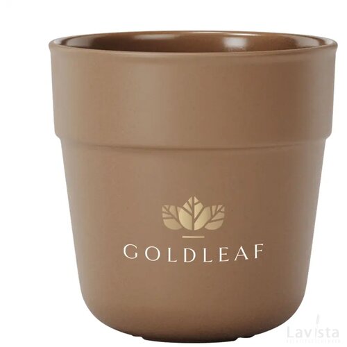 Be O Coffee Mug 220 Ml Koffiebeker Brown Hibiscus