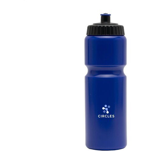 Sugarcane Bio Bidon 750 Ml Drinkfles Blauw/Zwart
