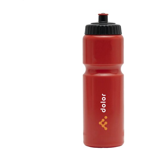 Sugarcane Bio Bidon 750 Ml Drinkfles Rood/Zwart
