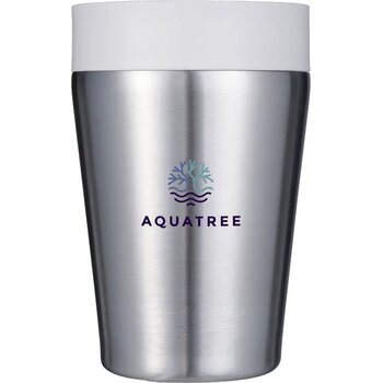 Circular&Co Recycled Stainless Steel Coffee Cup 227 Ml Wit