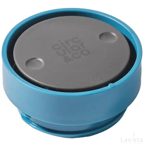 Circular&Co Recycled Stainless Steel Coffee Cup 227 Ml Blauw