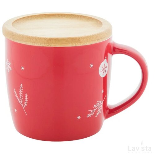 Salomaa Kerst Mok Rood