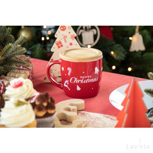 Salomaa Kerst Mok Rood